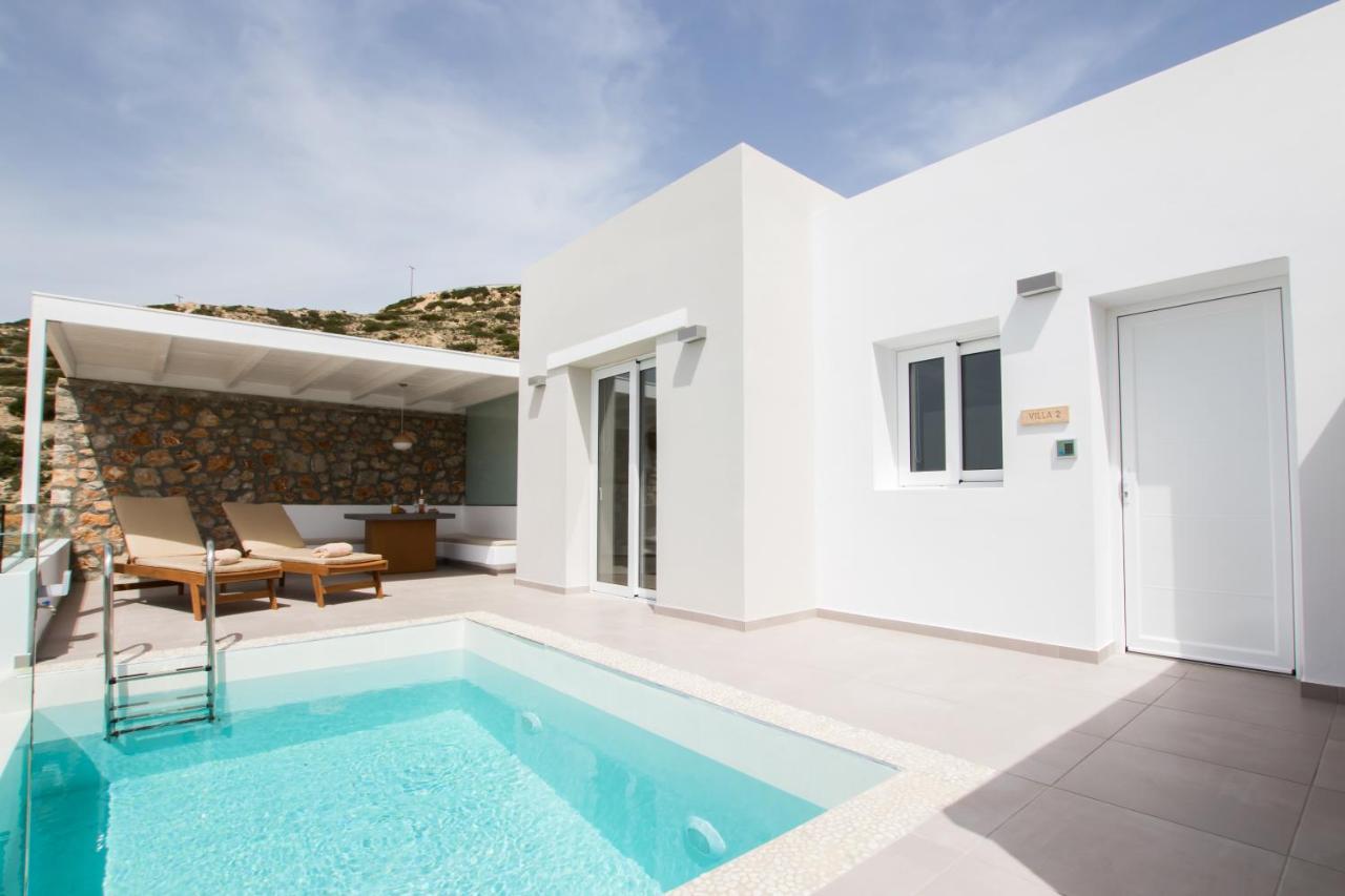 Theros Luxury Villas Damatria Extérieur photo