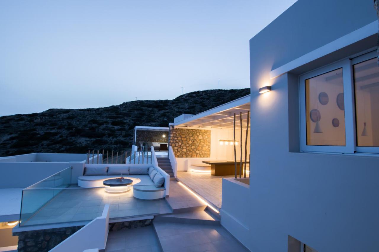 Theros Luxury Villas Damatria Extérieur photo