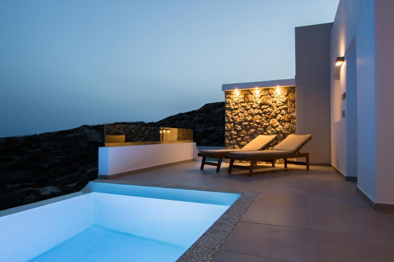 Theros Luxury Villas Damatria Extérieur photo