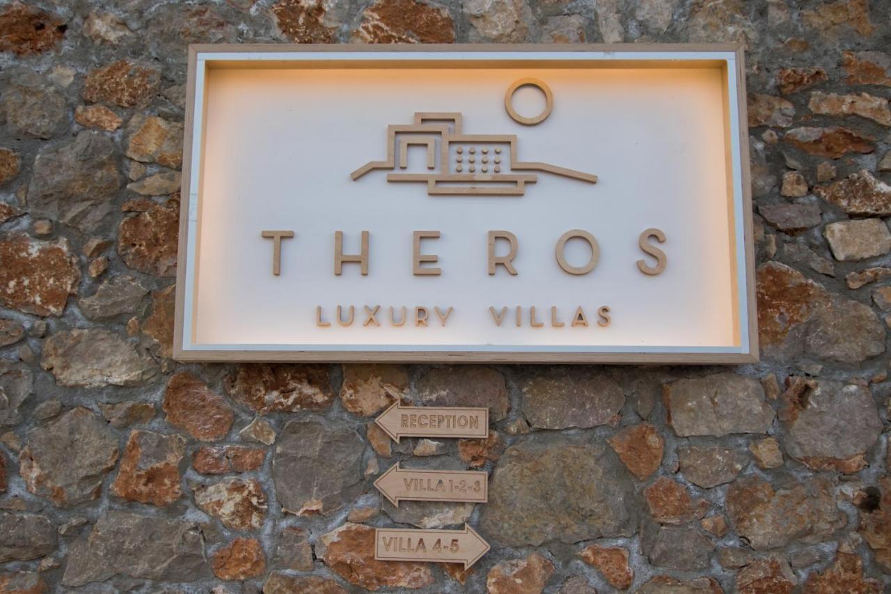 Theros Luxury Villas Damatria Extérieur photo