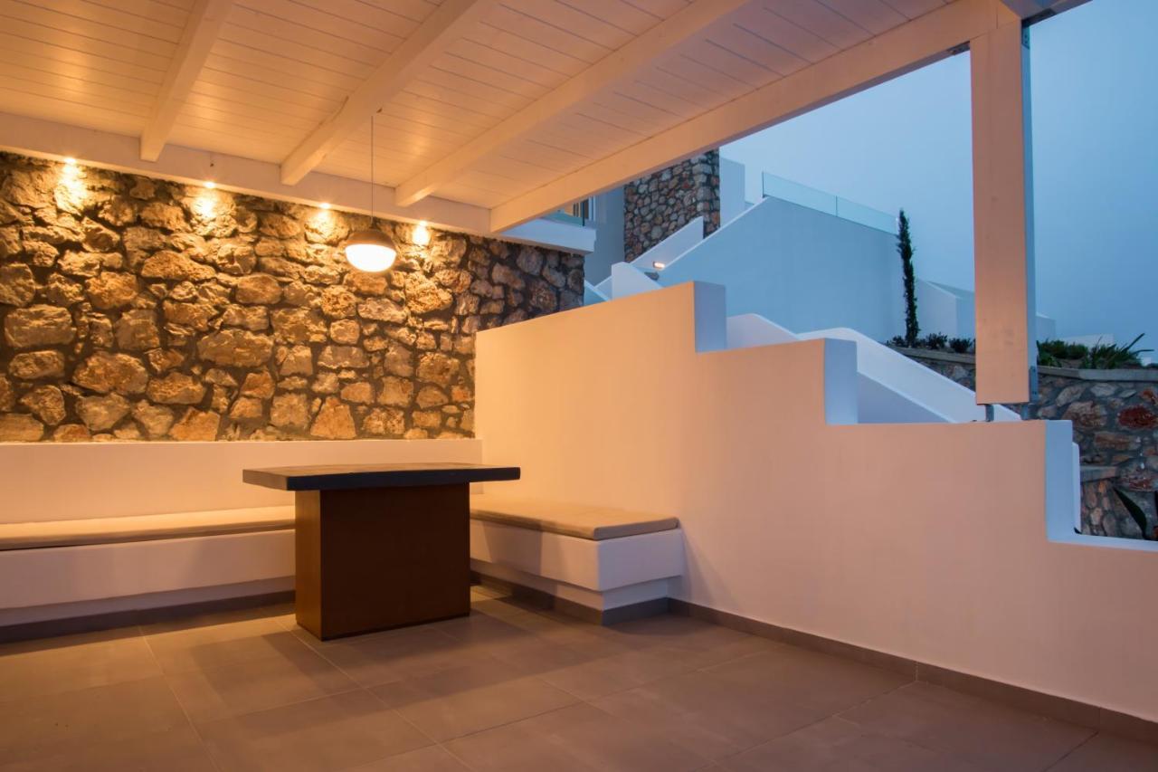 Theros Luxury Villas Damatria Extérieur photo