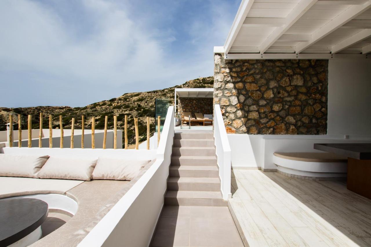 Theros Luxury Villas Damatria Extérieur photo