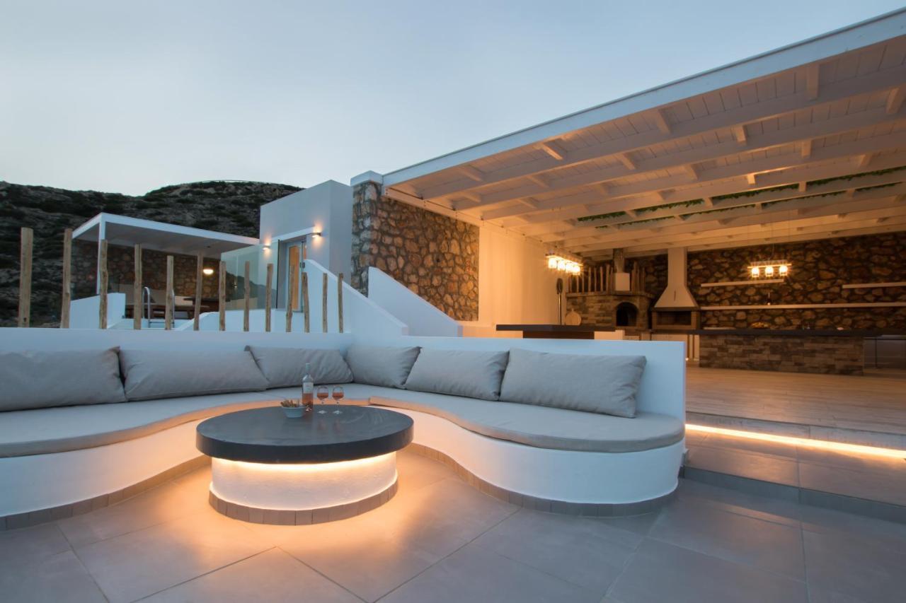 Theros Luxury Villas Damatria Extérieur photo