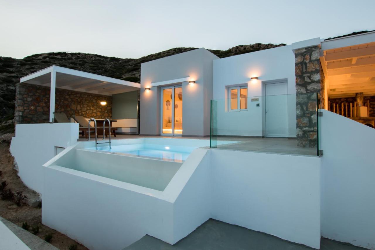 Theros Luxury Villas Damatria Extérieur photo