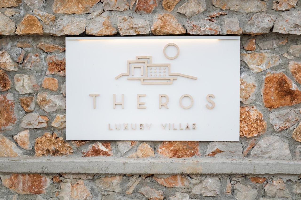 Theros Luxury Villas Damatria Extérieur photo